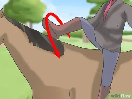 Image intitulée Dismount a Horse Step 9