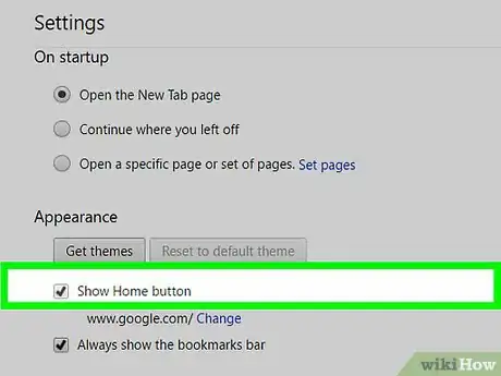 Image intitulée Set Homepage in Google Chrome Step 4