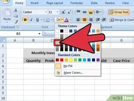 Image intitulée Create an Inventory List in Excel Step 6