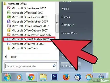 Image intitulée Use Microsoft Publisher Step 1