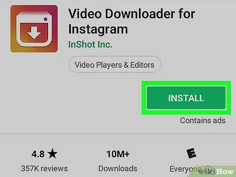 Image intitulée Download Videos on Instagram on Android Step 1