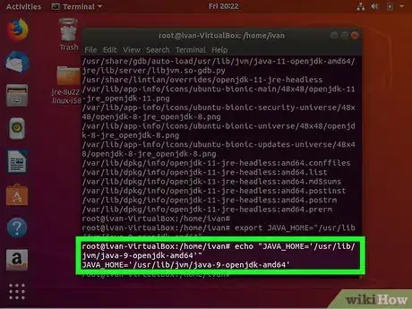 Image intitulée Set Up Your Java_Home Path in Ubuntu Step 9