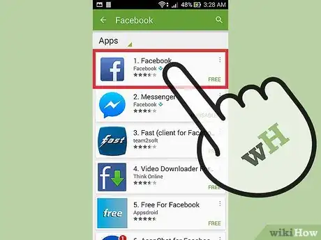 Image intitulée Install Facebook to Your Android Device Step 7