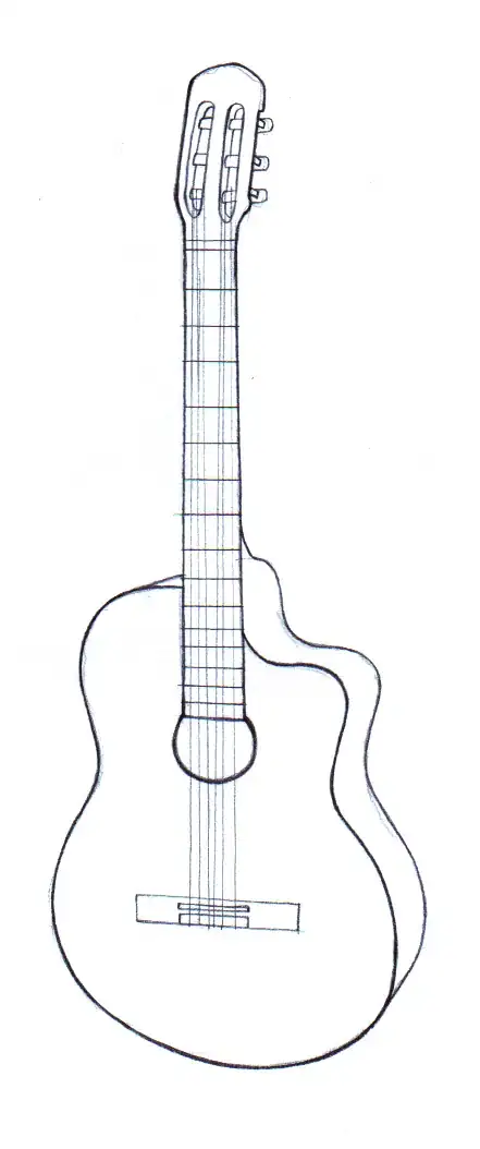 Image intitulée Draw Guitars Step 6
