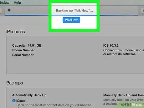 Image intitulée Back Up an iPhone to iTunes Step 4