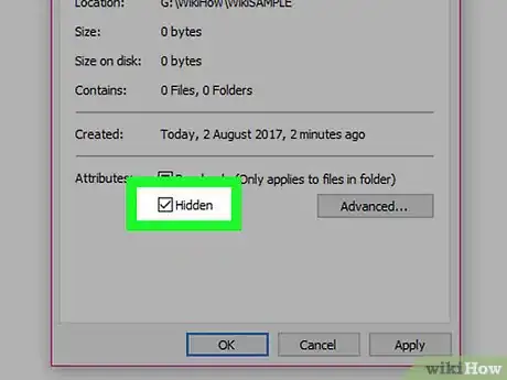 Image intitulée Make an Invisible Folder Step 9