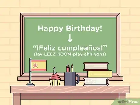 Image intitulée Say Happy Birthday in Spanish Step 1