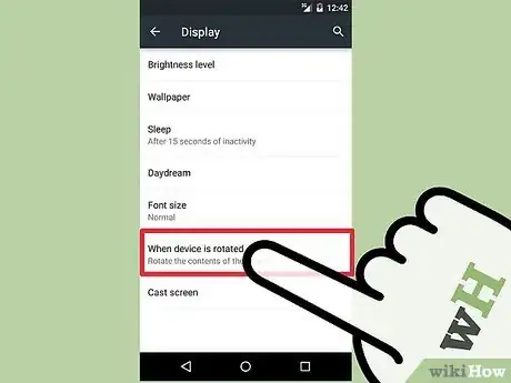 Image intitulée Set Screen Orientation on Android Step 4