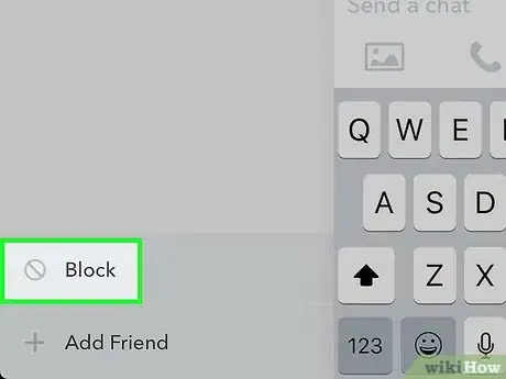 Image intitulée Block Someone on Snapchat Step 13