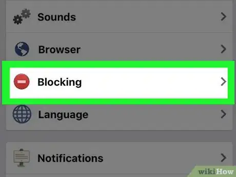 Image intitulée Block People on Facebook Step 5