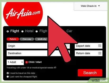 Image intitulée Check AirAsia Bookings Step 1