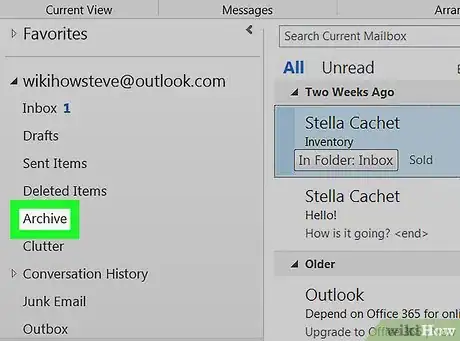 Image intitulée Access Archived Emails in Outlook Step 12