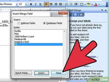 Image intitulée Mail Merge Address Labels Using Excel and Word Step 9