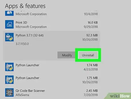 Image intitulée Uninstall Python Step 6