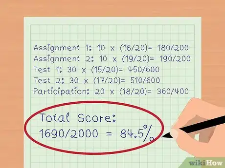 Image intitulée Calculate Your Final Grade Step 9