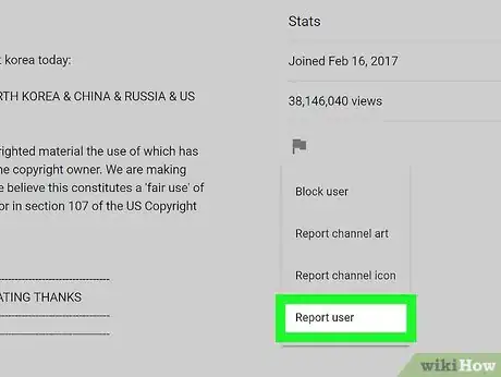 Image intitulée Report a Channel on YouTube Step 6