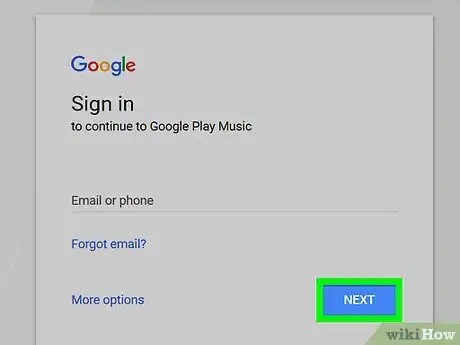 Image intitulée Download Songs on Google Play Music on PC or Mac Step 2