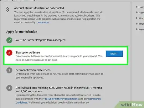 Image intitulée Become a YouTube Partner Step 7