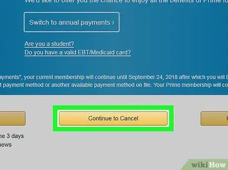 Image intitulée Cancel an Amazon Prime Free Trial Step 14
