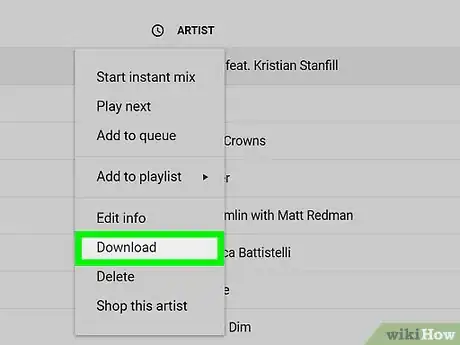 Image intitulée Download Songs on Google Play Music on PC or Mac Step 5