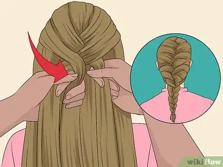 Image intitulée Start a French Braid Step 12