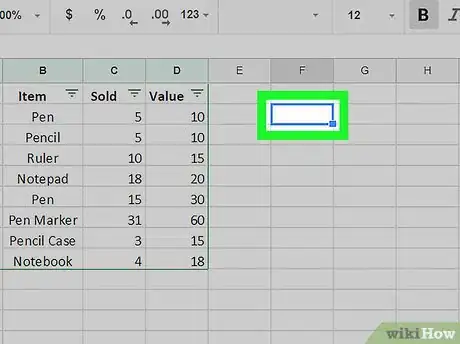 Image intitulée Pull Data from Another Sheet on Google Sheets on PC or Mac Step 4