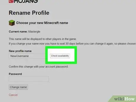 Image intitulée Change Your Minecraft Username Step 10