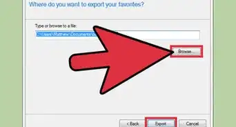 sauvegarder les favoris dans Internet Explorer