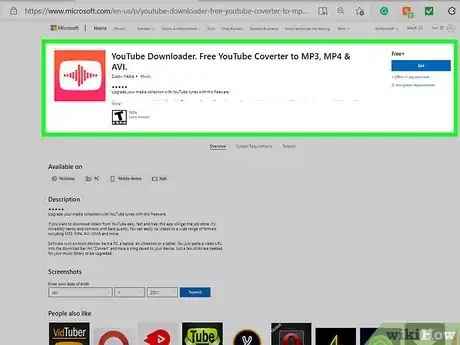 Image intitulée Download Full Movies from YouTube with YouTube Downloader Step 1