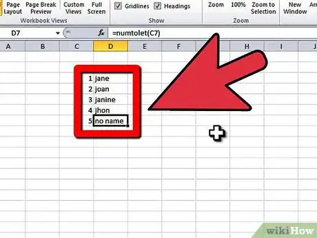 Image intitulée Create a User Defined Function in Microsoft Excel Step 7