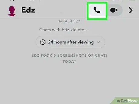 Image intitulée Call Friends on Snapchat Step 3
