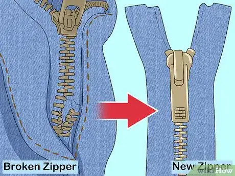 Image intitulée Fix a Jean Zipper Step 14