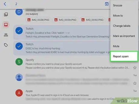 Image intitulée Unsubscribe from Spam Step 9
