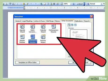 Image intitulée Create a Resume in Microsoft Word Step 5