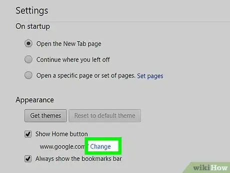 Image intitulée Set Homepage in Google Chrome Step 5