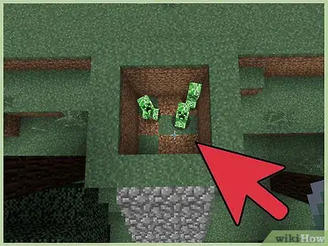 Image intitulée Kill a Creeper in Minecraft Step 4