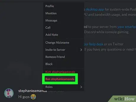 Image intitulée Ban Someone from a Discord Chat on a PC or Mac Step 5