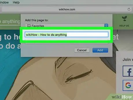 Image intitulée Add a Bookmark in Safari Step 12