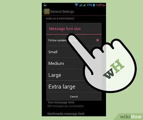 Image intitulée Make the Android Text Size Larger Step 10