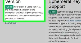 vérifier la version TLS utilisée par un site Internet