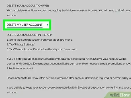 Image intitulée Cancel an Uber Account Step 9