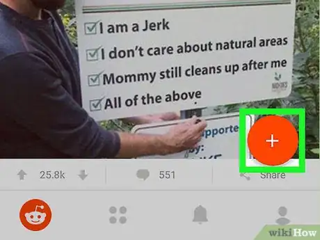 Image intitulée Post Pictures on Reddit on Android Step 2