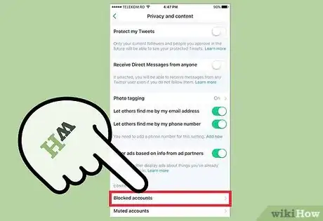 Image intitulée Unblock Someone on Twitter Step 8