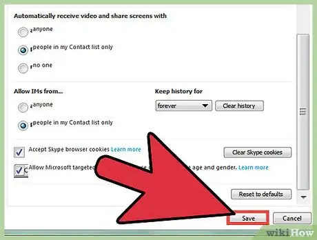 Image intitulée Delete Skype History Step 5