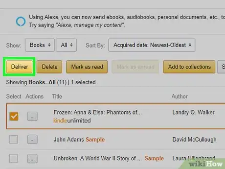 Image intitulée Put Books on a Kindle Step 6
