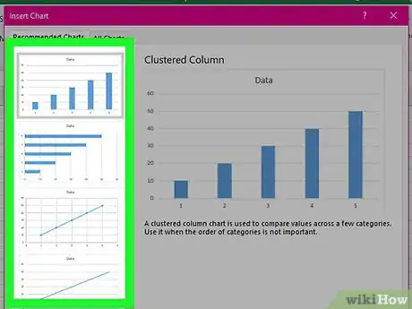 Image intitulée Create a Graph in Excel Step 3
