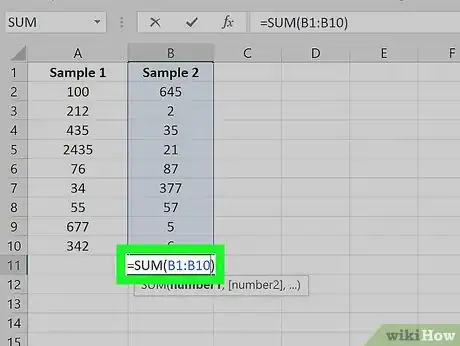 Image intitulée Add Up Columns in Excel Step 13