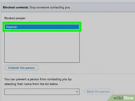 Image intitulée Unblock Someone on Skype Step 6