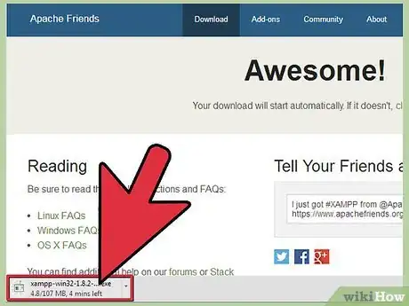 Image intitulée Install XAMPP for Windows Step 3