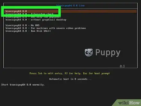 Image intitulée Install Puppy Linux Step 3